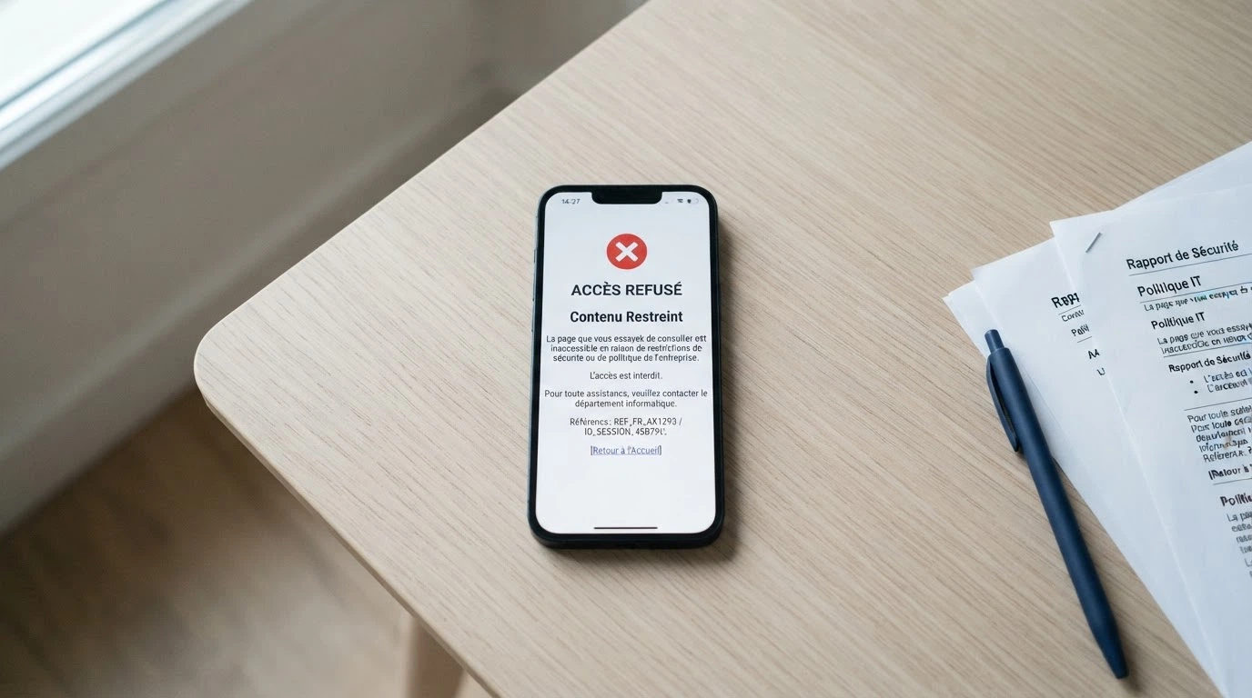 Le logo de l'ANJ sur fond blanc, à côté d'un téléphone affichant le site Joueurs Info Service